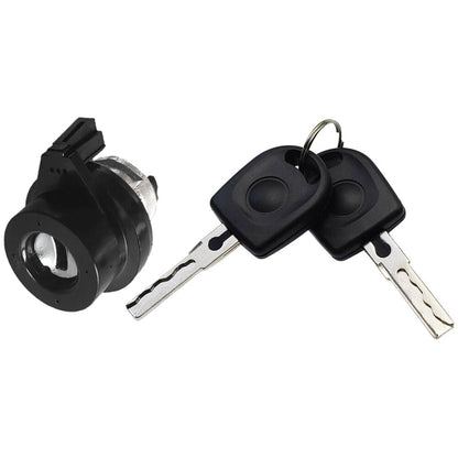 ya 9 10.24 Ignition Lock Cylinder Switch with 2 Buttons Set for VW for Jetta 2005-2017 8E0905855A-