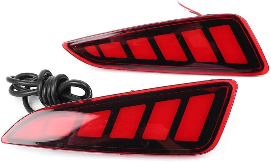 ya 2 8.15 Hecksto?stange DRL LED Licht Rucklicht Bremslicht Lampe for Toyota C-HR 2016-18
