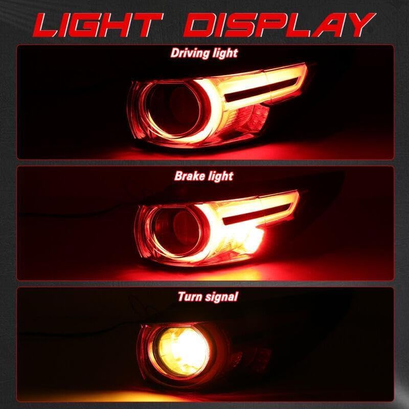 ya 10 9.16 zhengce Outer Rear Brake Lamp Tail Light for Mazda for CX-5 CX5 2016 17-2020 Right