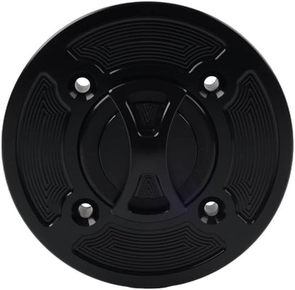 ya 7 8.24 baidi Fuel Gas Tank Cap Cover Black Fits APRILIA RSV1000 04-08 Tuono V4R 11-17 RSV4 R
