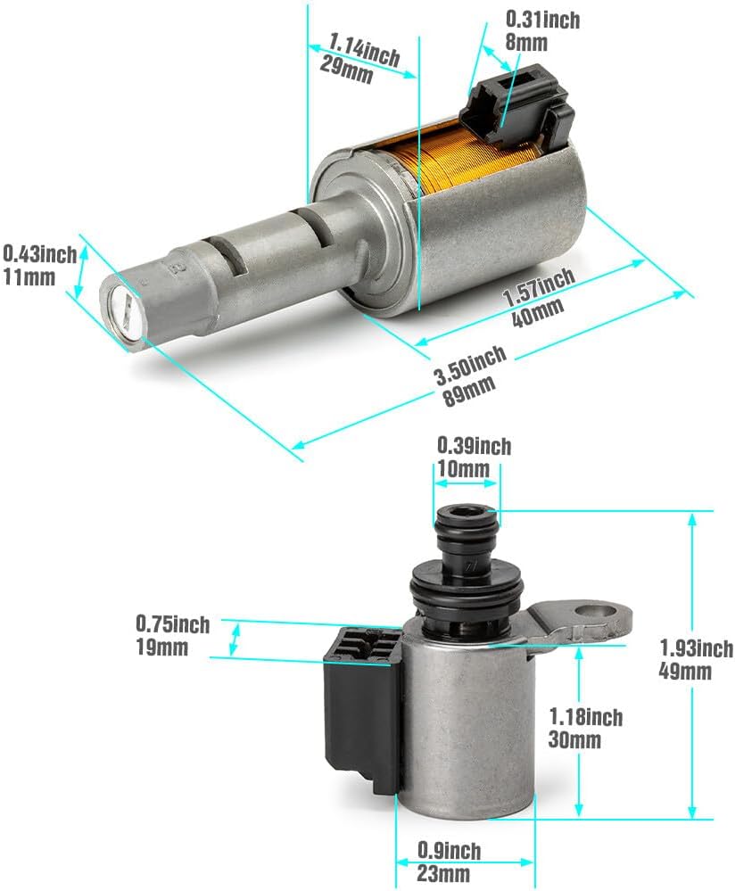 ya 4 8.14 JF015E RE0F11A CTV Transmission Solenoid Valve Kit for Nissan Note Tiida for Chevrolet