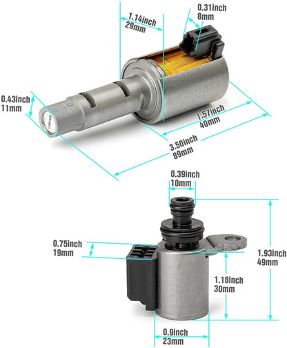 ya 4 8.14 JF015E RE0F11A CTV Transmission Solenoid Valve Kit for Nissan Note Tiida for Chevrolet