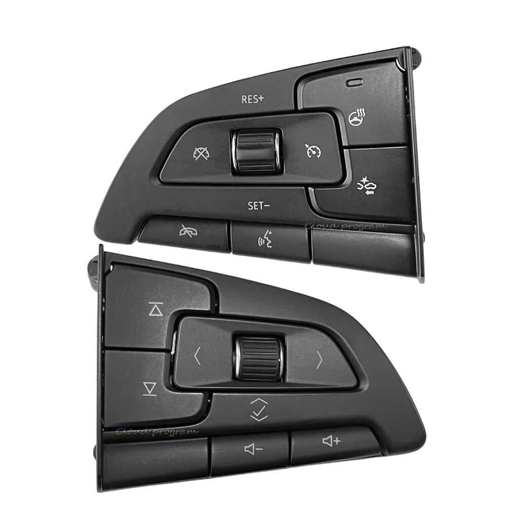 ya 5 8.24 baidi 86522937 New Steering Wheel Switch for Cadillac XT4 GM Heating Function (1 Pair)