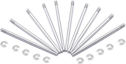 ya 2 8.15 Carburetor 10pcs Jet Needle Oil Needles for 9477 Dellorto PHBH Carb Repair Kit