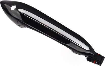 ya 10 9.16 baidi Black Exterior Door Handle W/LED Comfort Access for BMW F06 F07 F10 F11 F12 F13