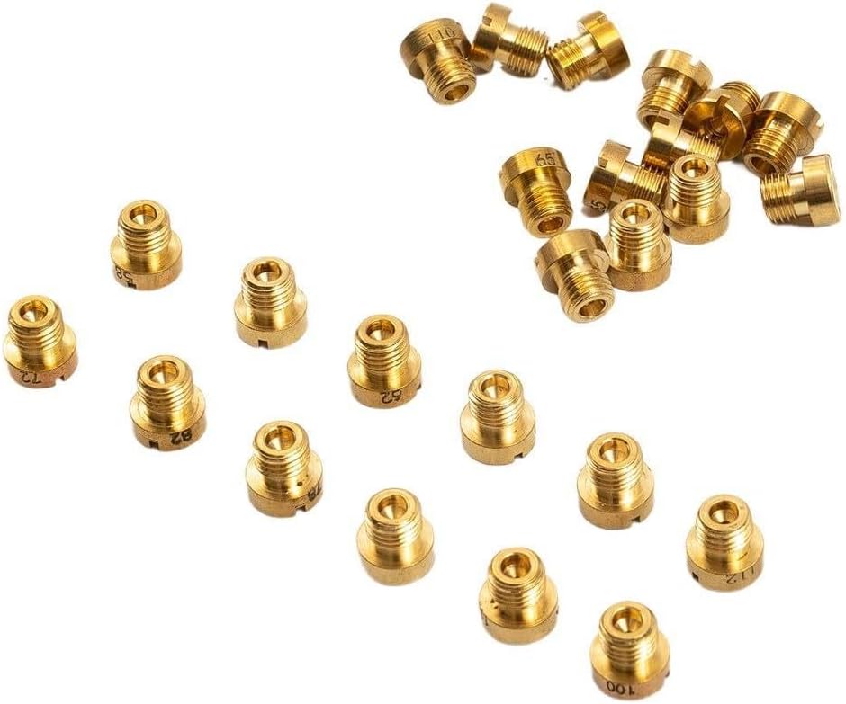 ya 23 10.7 baidi Carburetor Nozzle Main Jet Replacement Set Spare Parts 25piece Fittings