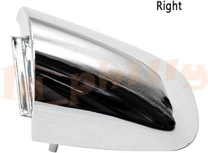 ya 9 10.24 2X for 2016-20 for Kia for Sorento Chrome Rear Right & Left Side Handle Cover Cap