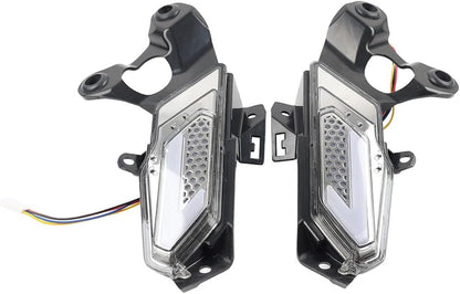 ya 4 8.10 Front Turn Signal Light Indicator Lamp Blue Light for Yamaha XMAX 300 2023-2024