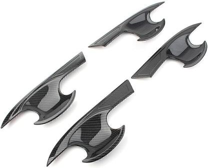 ya 4 8.14 Door Handle Bowl Cover Trim Carbon Fiber Style for Honda for Civic 2016 2017 2018