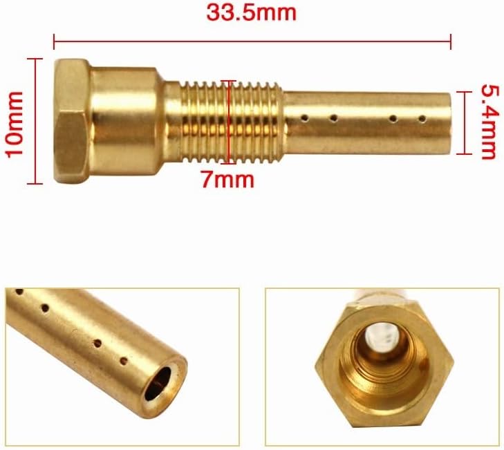ya 2 8.15 Carburetor Nozzle Needle Jet Jetnozzle Jet Holder Set 8 16 20 30 Holes