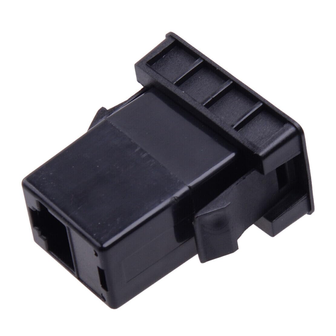 ya 5 8.10 UHF Blank Socket RJ45 Dio Switch Panel Dashboard Fits for Toyota Hilux Gun