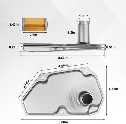 ya 10 9.16 baidi JF015E RE0F11A CVT Transmission Oil Filter with Disc Gasket for Nissan SENTRA VERSA-