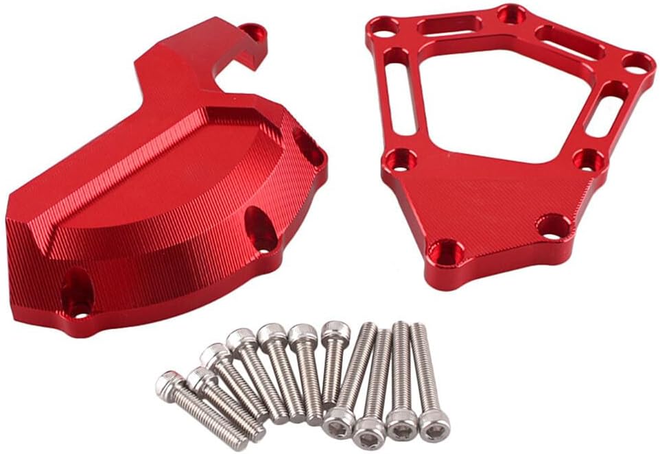 ya 2 8.15 for BMW S1000R/RR 2009-2014 Motor Aluminum Stator Engine Crank Case Cover Red