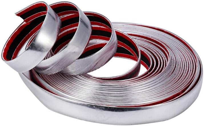 ya 4 8.8 3-Meter Truck car Chrome Plated Decorative Strip Grille Window Door Bumper Parts