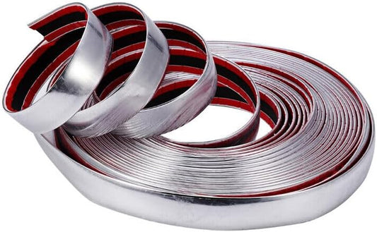 ya 4 8.8 3-Meter Truck car Chrome Plated Decorative Strip Grille Window Door Bumper Parts