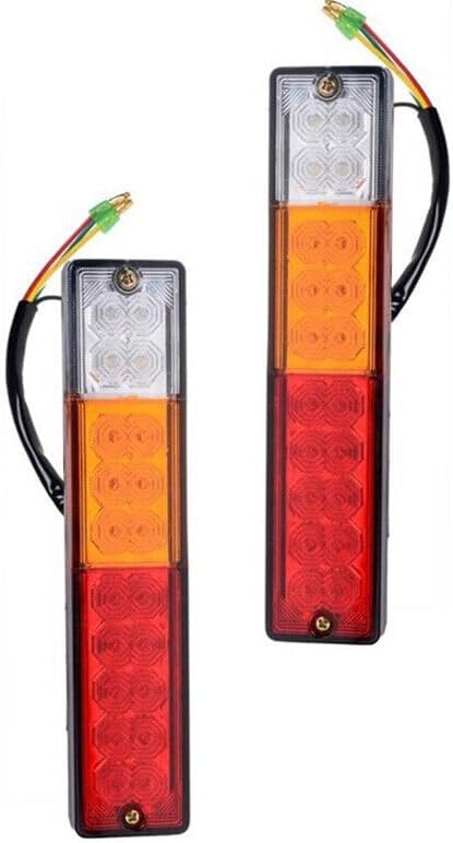 ya 4 8.8 2x 12V 20LED Car Truck Tail Light Indicator Turn Signal Reverse Brake Rear Light 