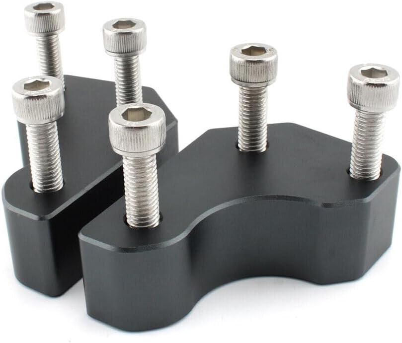 ya 6 8.14 Fit for Kawasaki GTR1400 Concours 1400 08-22 AL Handlebar Risers Height Up Adapters