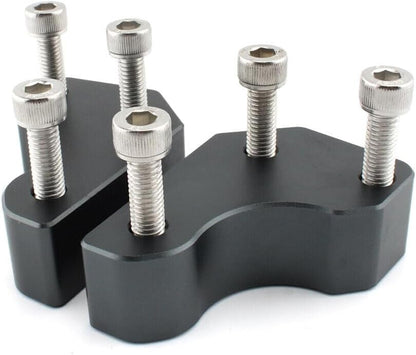 ya 6 8.14 Fit for Kawasaki GTR1400 Concours 1400 08-22 AL Handlebar Risers Height Up Adapters