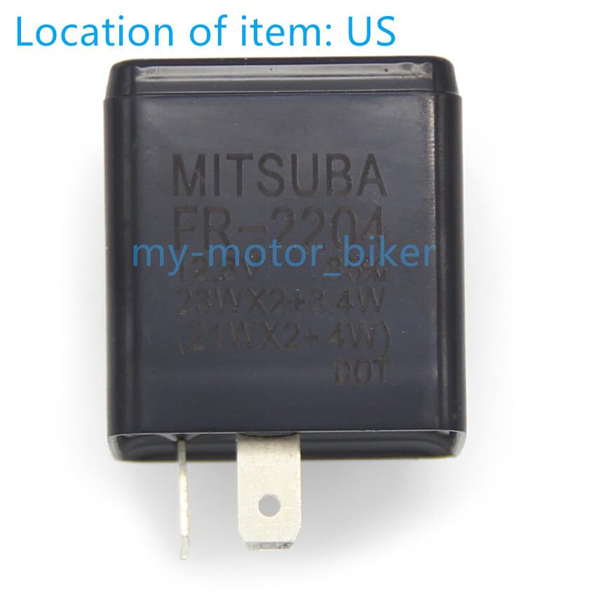 ya 23 10.7 baidi Turn Signal Flasher Relay for Honda NH50 NH80 Lead 1989-90/ NQ50 Spree 1984-1985