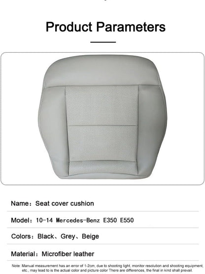 ya 5 8.24 baidi Beige Bottom for SEAT Leather Cover For 2010~2014 for Mercedes-benz E Class E350 E550