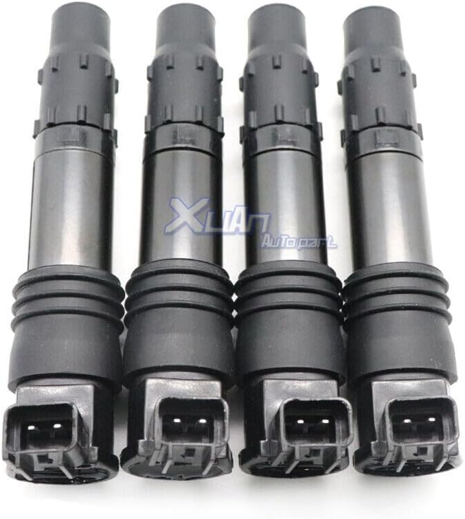 ya 9 10.24 Pack 4x Ignition Coil 129700-4400 for Suzuki GSX1300R GSXR1000 Hayabusa 1300R