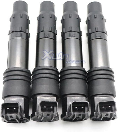 ya 9 10.24 Pack 4x Ignition Coil 129700-4400 for Suzuki GSX1300R GSXR1000 Hayabusa 1300R