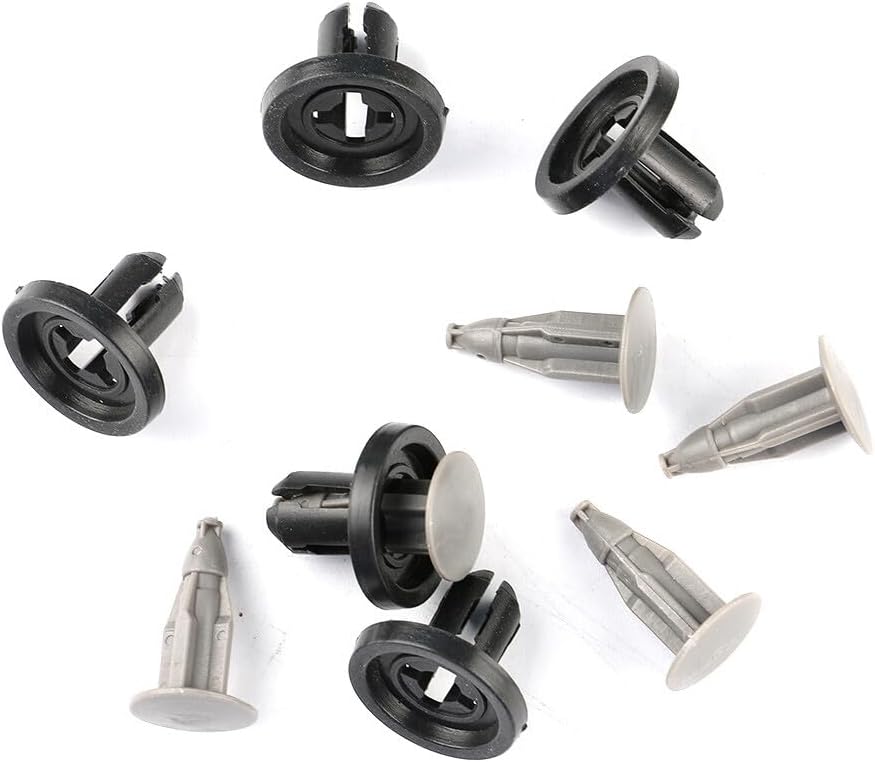 ya 27 10.13 baidi 25Pcs Bumper Clip Engine Under Cover Push Type Retainer Black for 4Runner RAV4