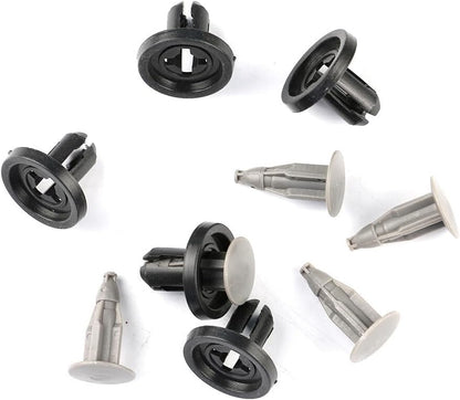 ya 27 10.13 baidi 25Pcs Bumper Clip Engine Under Cover Push Type Retainer Black for 4Runner RAV4