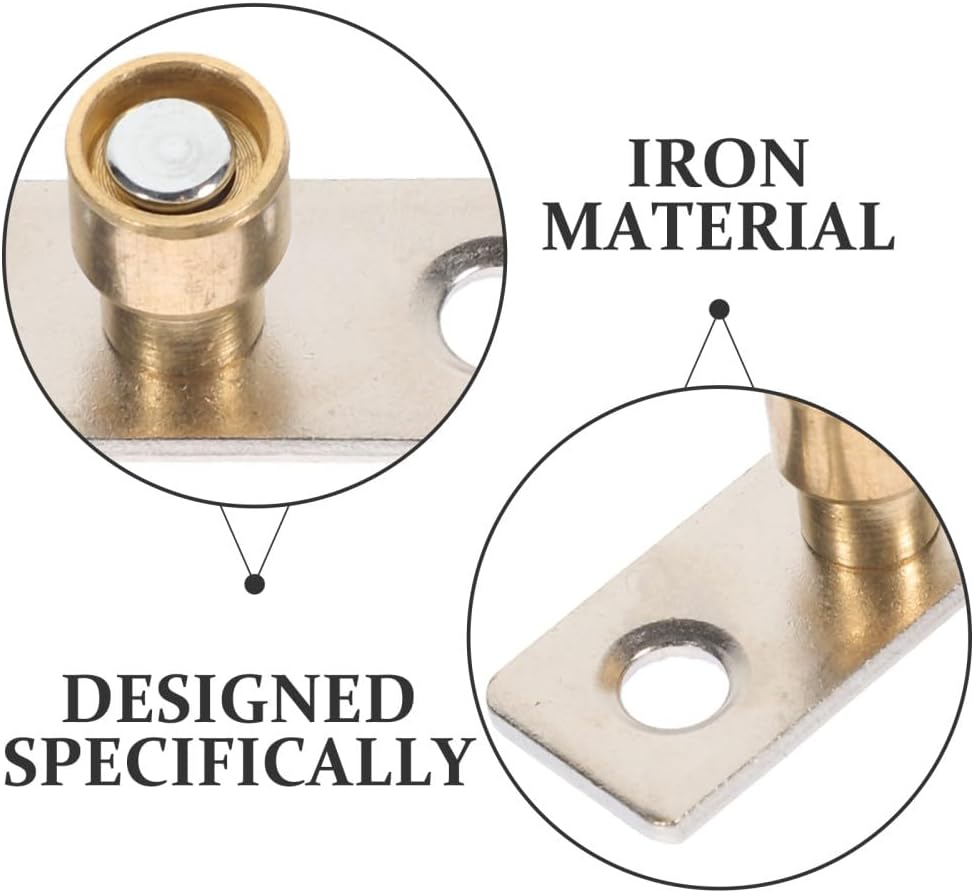 ya 26 10.21 baidi 2 Pcs Sliding Door Roller Guide Floor Guides Retainer Pocket Bottom