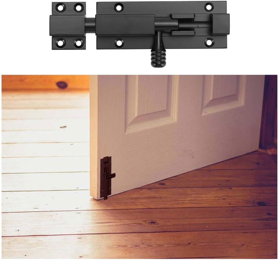 ya 26 10.21 baidi Aluminum Alloy Door Latch Bolt Sliding Bolt Anti-Theft Sliding Lock Bolt