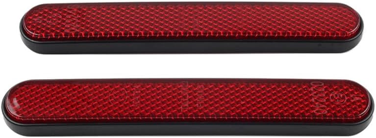 ya 12 10.8 baidi 2Pcs Universal Front Rear Fork Leg Reflective Reflector Sticker for Harley