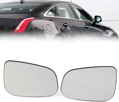 ya 2 8.15 Pair Mirror Glass for Jaguar Vanden Plas XF XJ XJ8 XK XE I-PACE C2Z31946