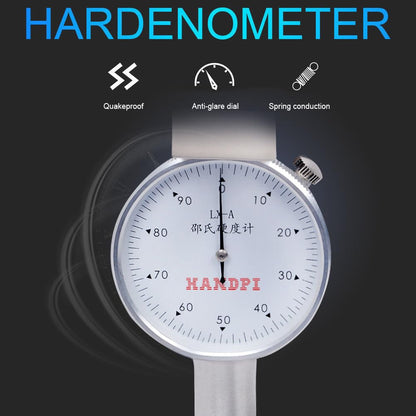 ya 16 10.20 baidi HLX-AC Test Stand with LX-A Hardness Tester for Shore A &C Durometer Stand b