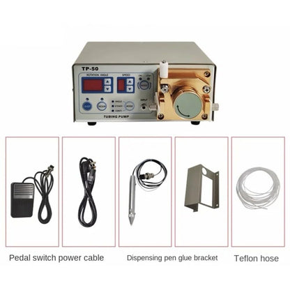 ya 26 10.21 baidi TP-50 Automatic Peristaltic Glue Applicator Fast Drying A erobic Glue Machine