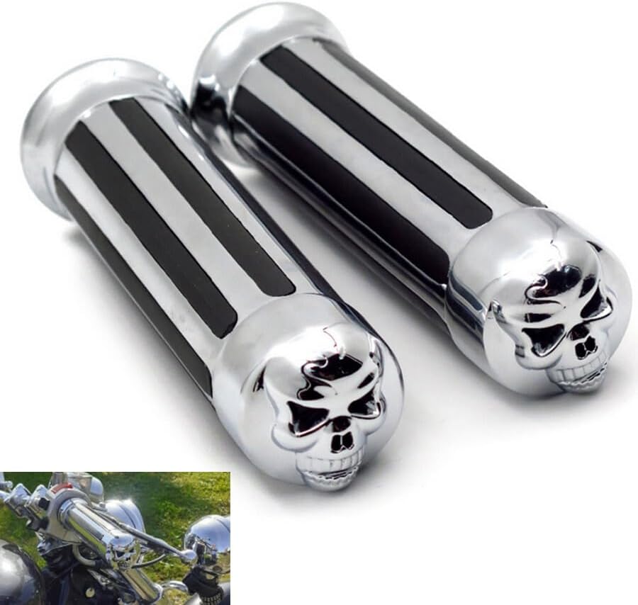 ya 11 9.14 baidiMotorcycle 1 inch Handlebar Grips for Honda Rebel 250 VTX1800 Stateline 1300-