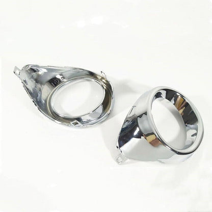 ya 4 8.14 2-pack front fog light chrome protective cover f for Ram e ring suitable for Lexus ES300h ES350 2013-15