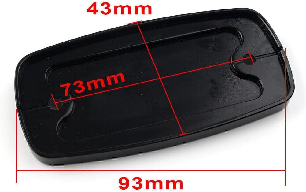 ya 6 8.14 Front Brake Master Cylinder Reservoir Cover Cap For 06-18 for Suzuki Boulevard M109R