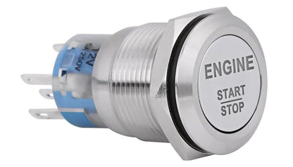 ya 14 9.20 zhengce 12V DC LED Car Engine Start Stop Push Button Switch Ignition Starter Switc-1