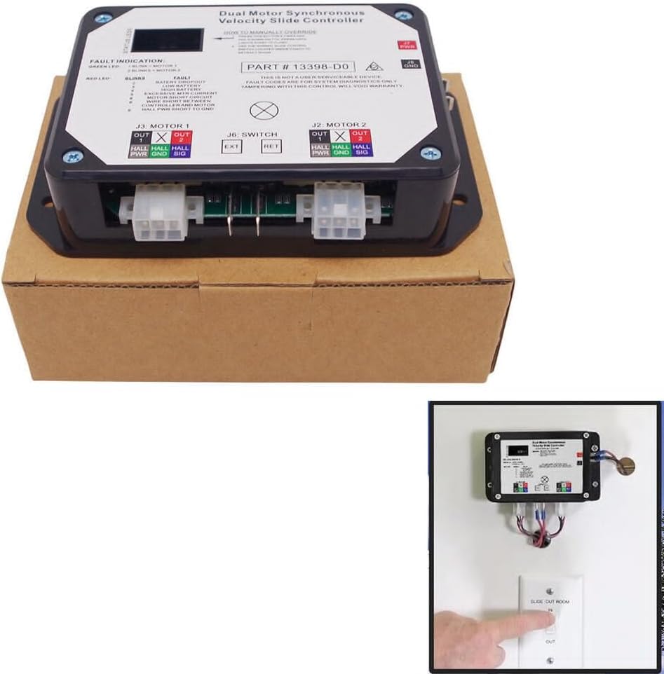 ya 10 9.16 baidi Dual Motor Synchronous Velocity Slide Controller for Lippert 13398-D0 V-Sync II