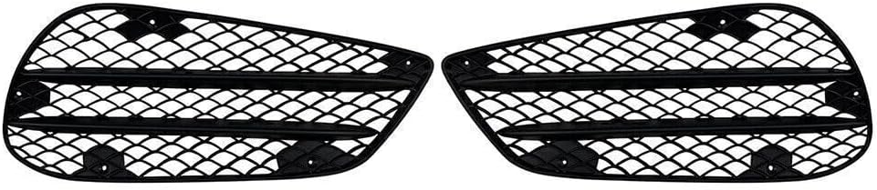 ya 2 8.15 2PCS Front Bumper Grill Fog Lamp Grille for Mercedes-Benz E Class W212 2013-2015