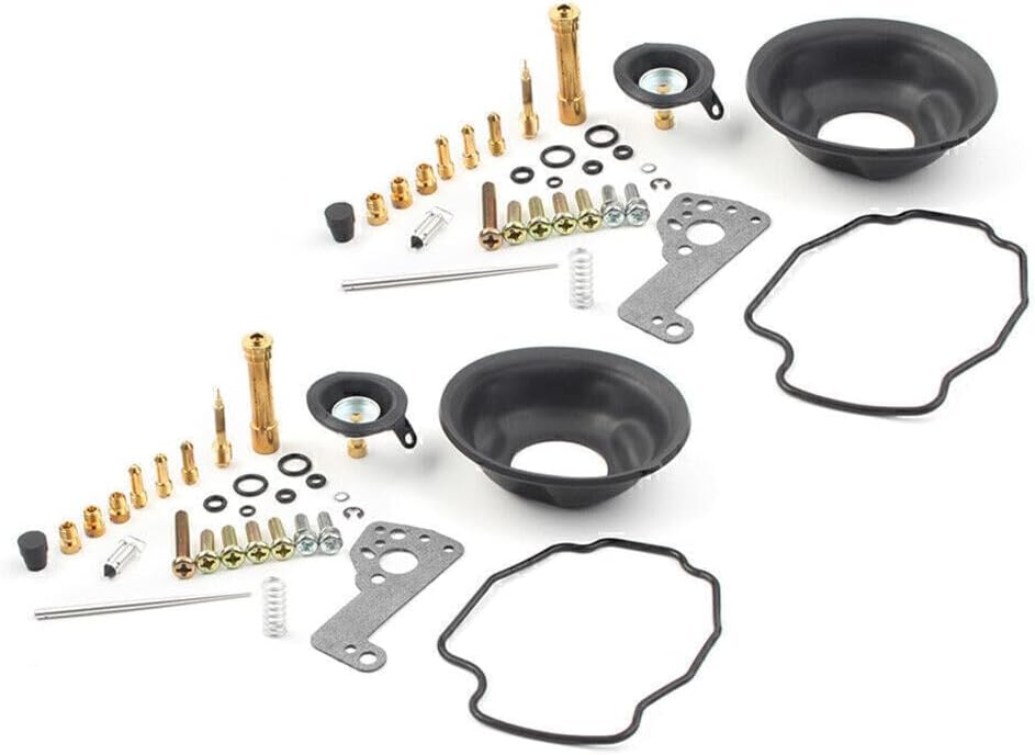 ya 2 8.15 2 x Carburetor Rebuild Repair Kit Main Jet Sub for Yamaha VMAX V-Max 1200 VMX12