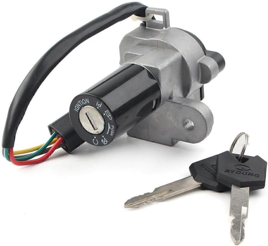 ya 5 8.24 baidi Ignition Switch Lock & Fuel Gas Cap W/Key Fit for Ducati ST4S 1098 1198 848 EVO 796