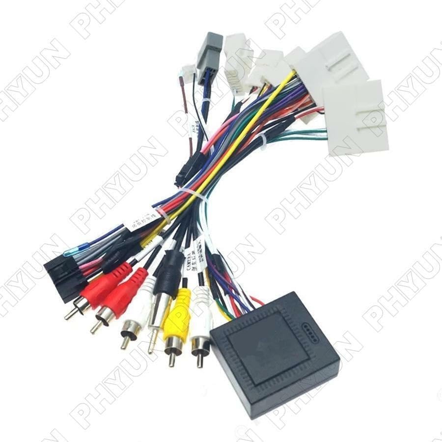 ya 4 8.14 for Nissan Android Stereo for Audi o Cable Adapter 16PIN Power Cable Harness w/Canbus