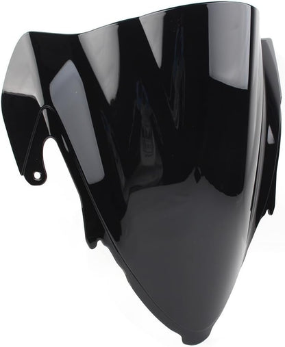 ya 14 9.20 zhengce Double Bubble Smoked Black Windshield for Suzuki Hayabusa GSXR1300 2021-202-1