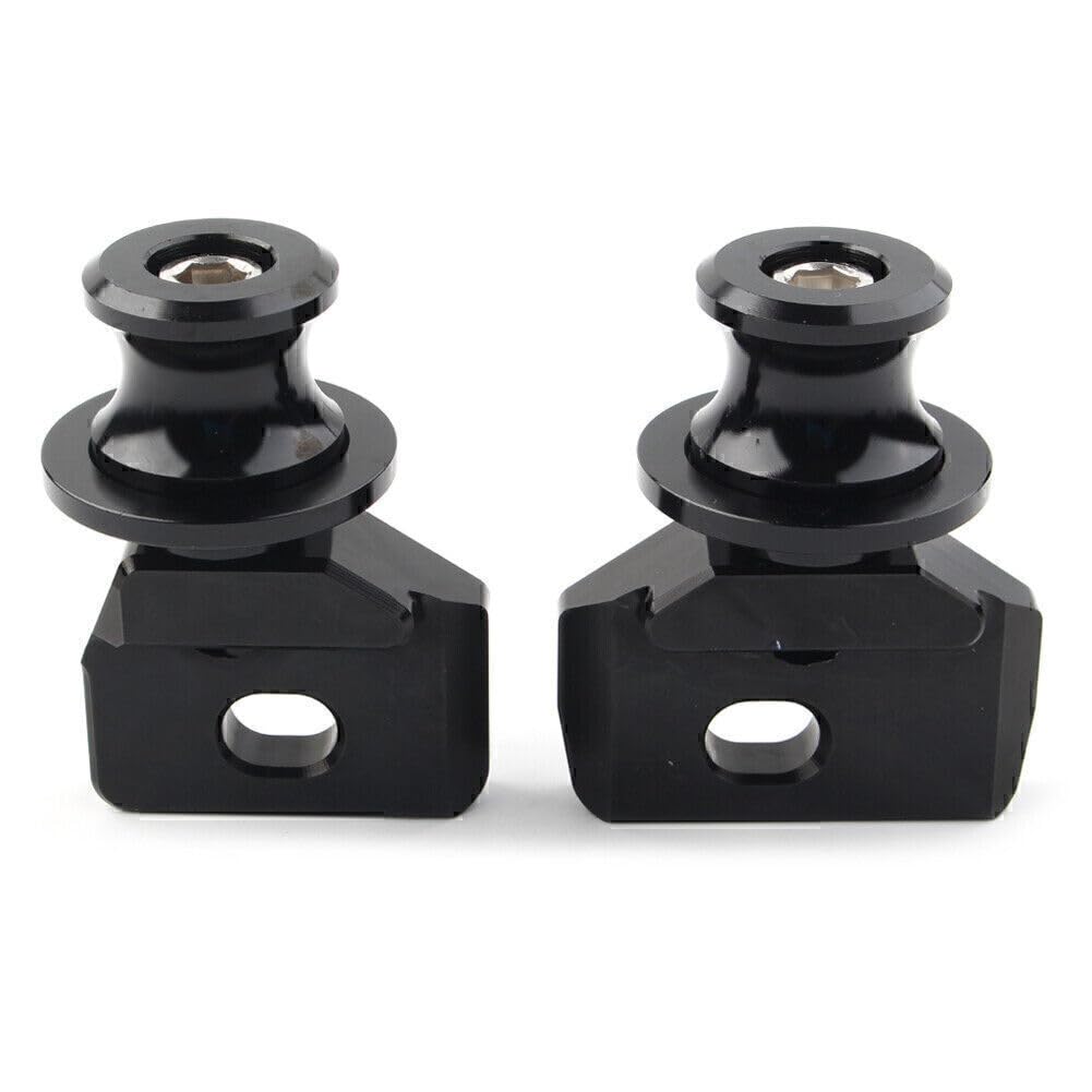 ya 6 8.14 Motor Chain Adjustment Bracket Screw Rocker Reel Slider Fit for Honda CB650R Black