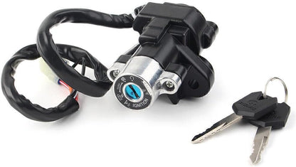 ya 6 8.24 baidi for Suzuki GSX650 GSXR750 Ignition Switch Fuel Gas Cap Cover for SEAT Lock Key Set