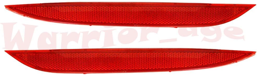 ya 5 8.10 2x Rear Bumper Reflectors Red Left & Right For 2014 2015 2016 for Kia Forte