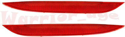 ya 5 8.10 2x Rear Bumper Reflectors Red Left & Right For 2014 2015 2016 for Kia Forte