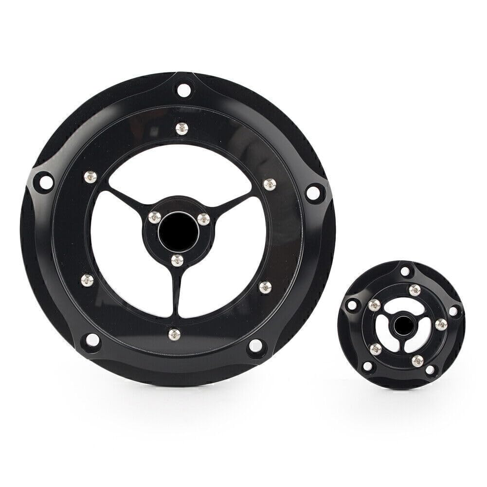 ya 9 10.24 Motorcycle Derby Timing Timer Cover for Harley Road King Electra Glide Soft