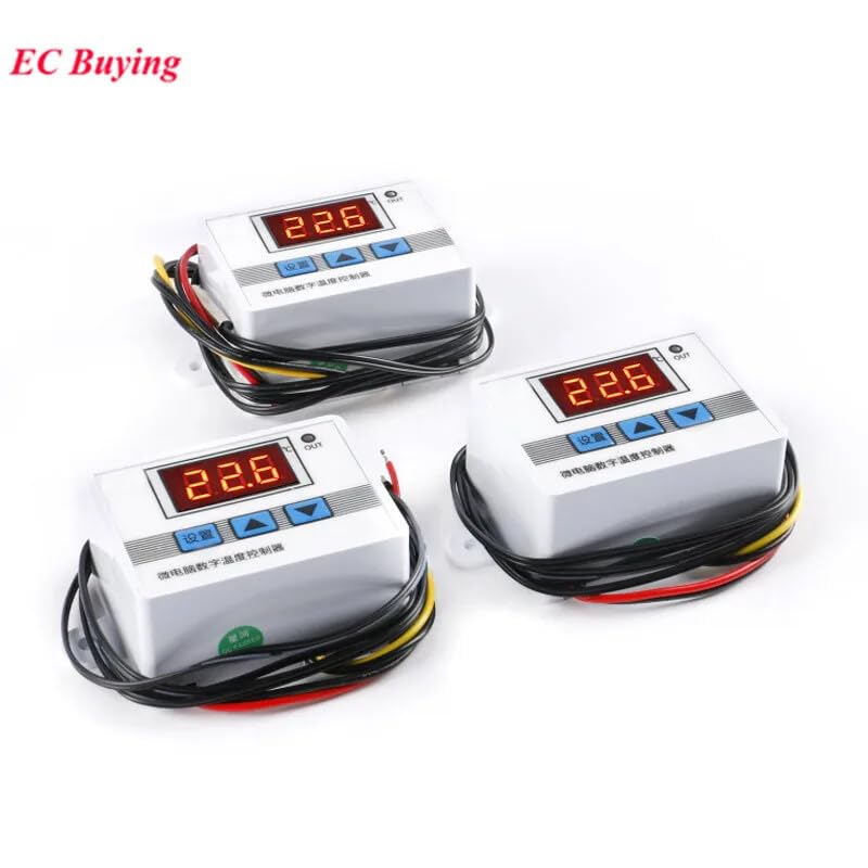 ya 16 10.20 baidi XH-W3002 Digital Temperature Controller AC/DC Thermostat with LED Switch